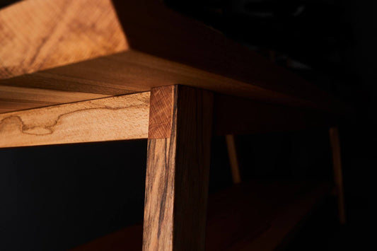 Mid-Century Modern Coffee Table — Study in Form, Function, and Material