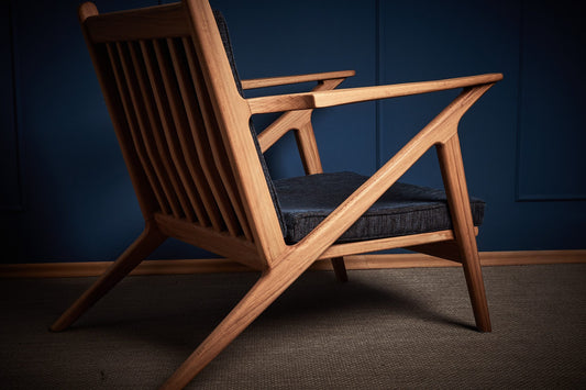 Mid-Century Modern Lounge Chair — Study Inspired by the Z-Chair